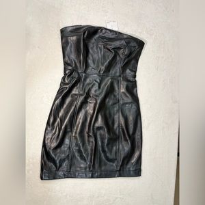 Black Strapless Dress